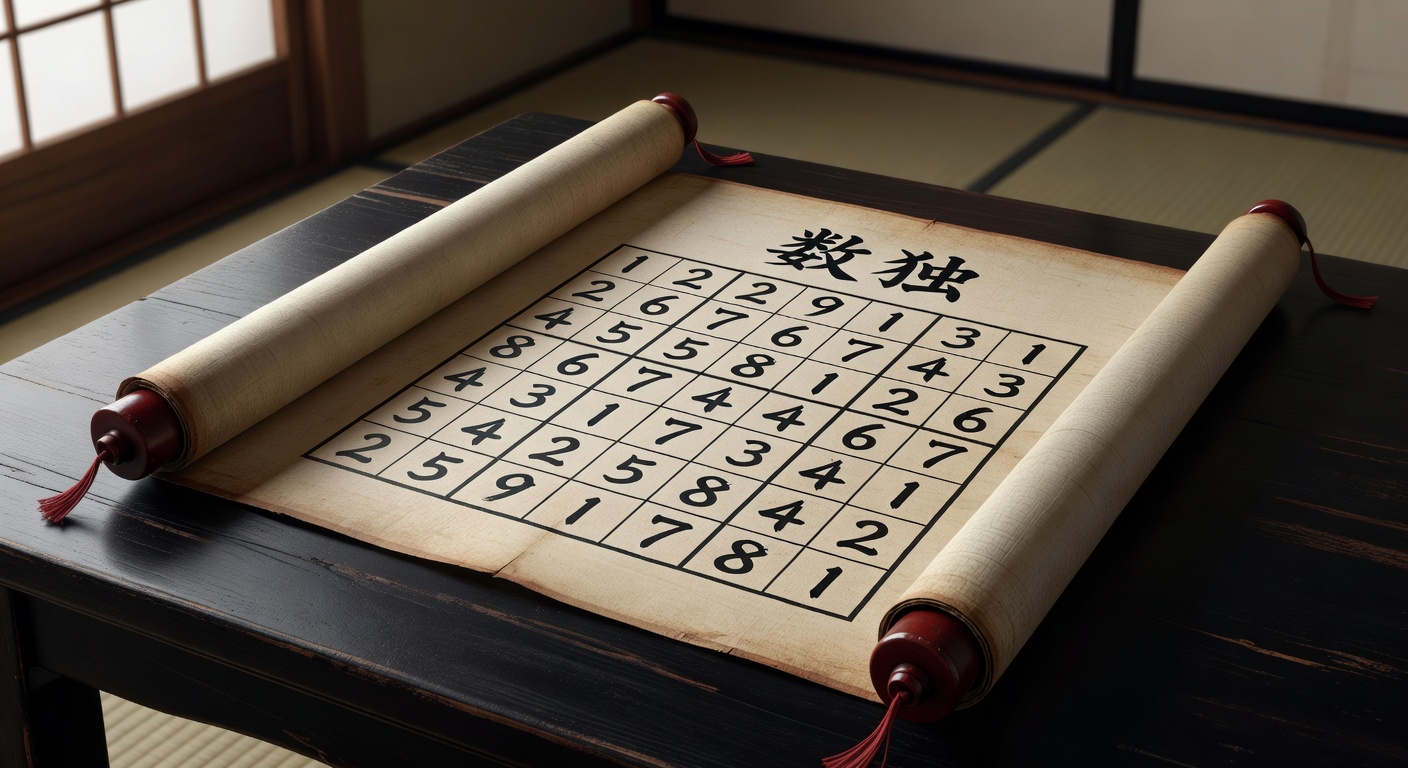 数独の巻物