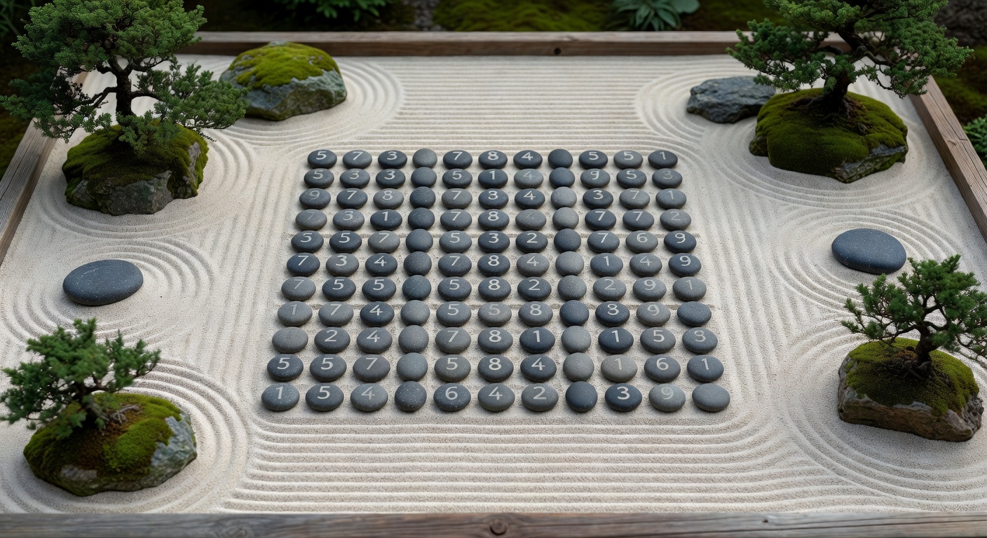 禅の庭と数独